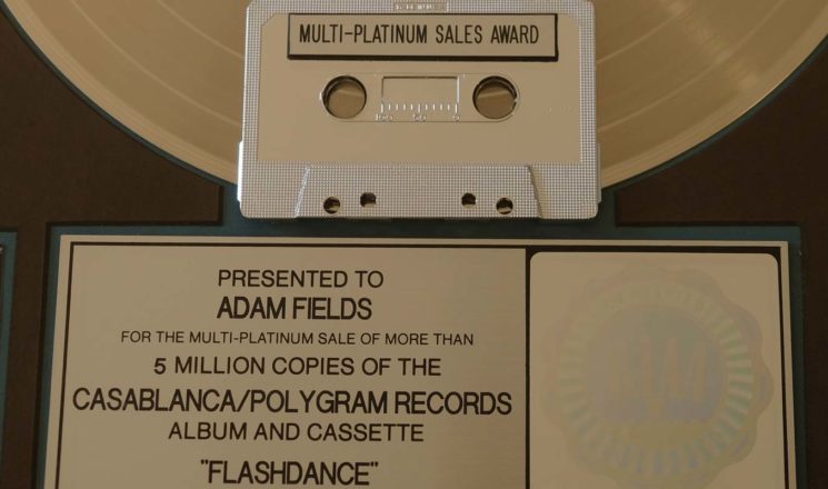 Adam Fields - Platinum Record - Flashdance