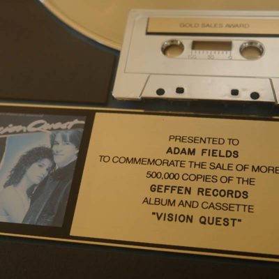 Adam Fields - Vision Quest - Gold Record Soundtrack Award